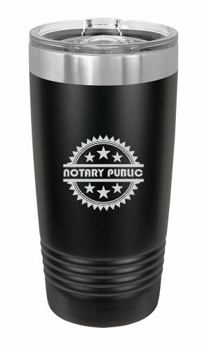 NOTARY PUBLIC 20 oz TUMBLER