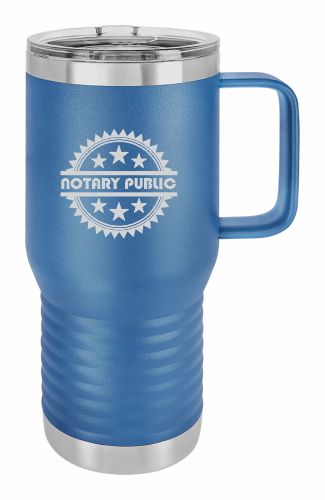 NOTARY PUBLIC 20 oz TRAVEL MUG