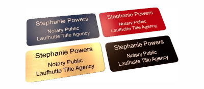 Name Badges